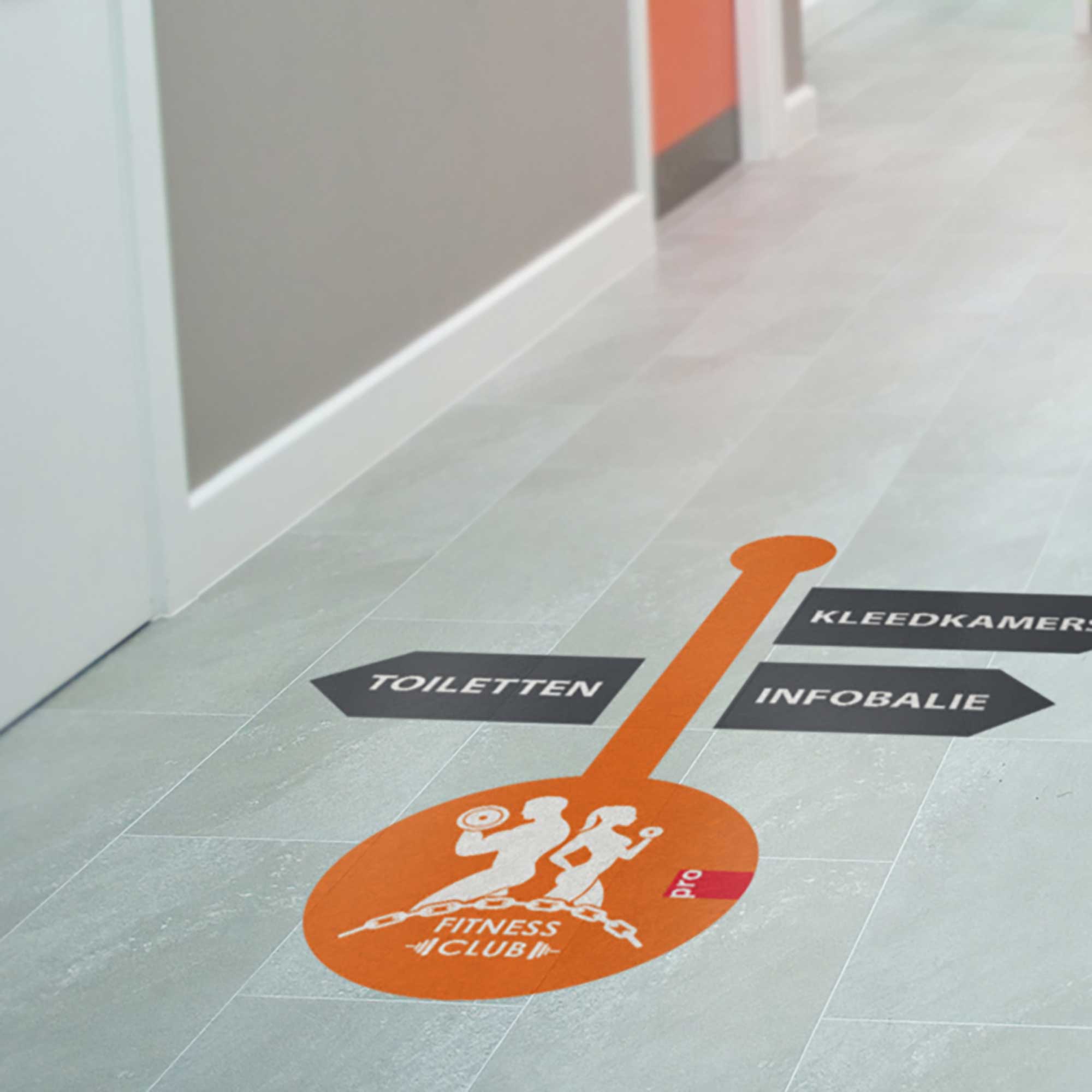 Vloersticker - Afbeelding 1