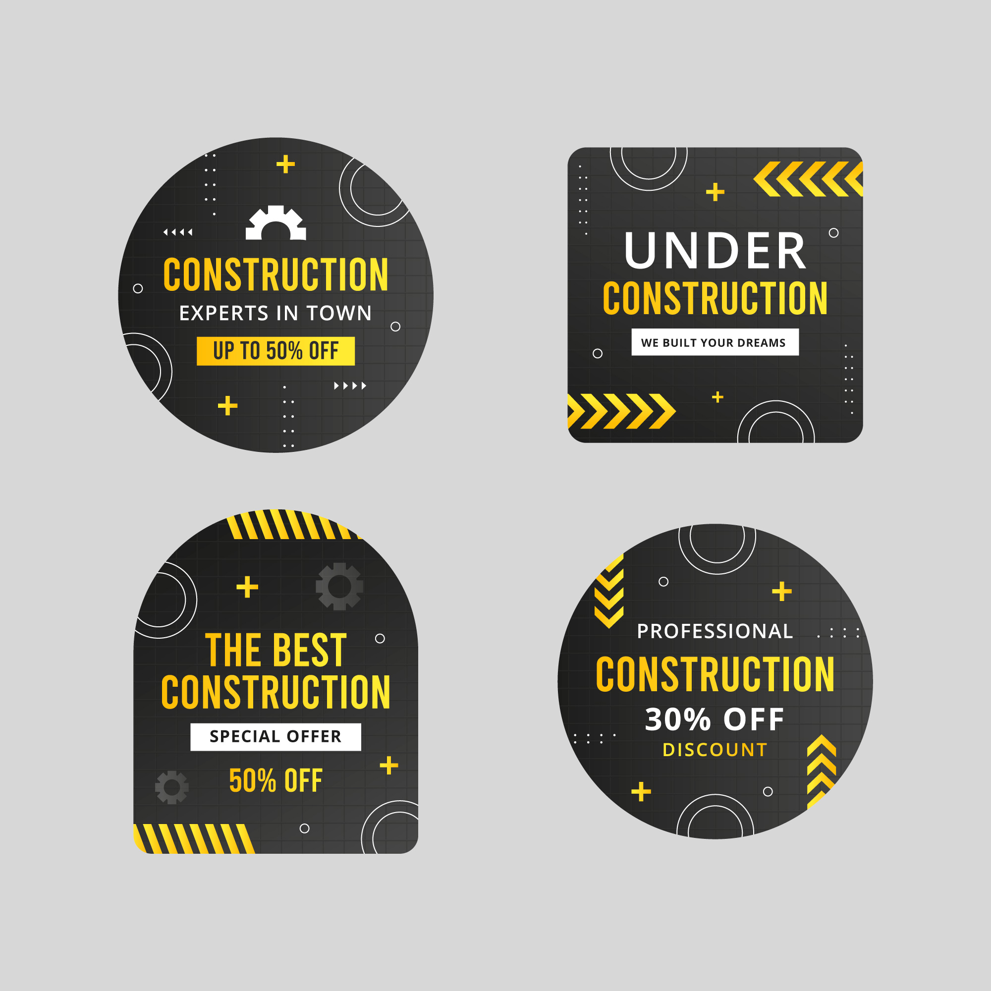 Industriële sticker - Afbeelding 1